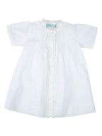 Lace Folded Daygown, White