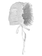 Smocked Lace Bonnet