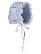 Smocked Lace Bonnet