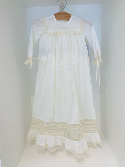 Antique White Kennedy Christening Gown Set