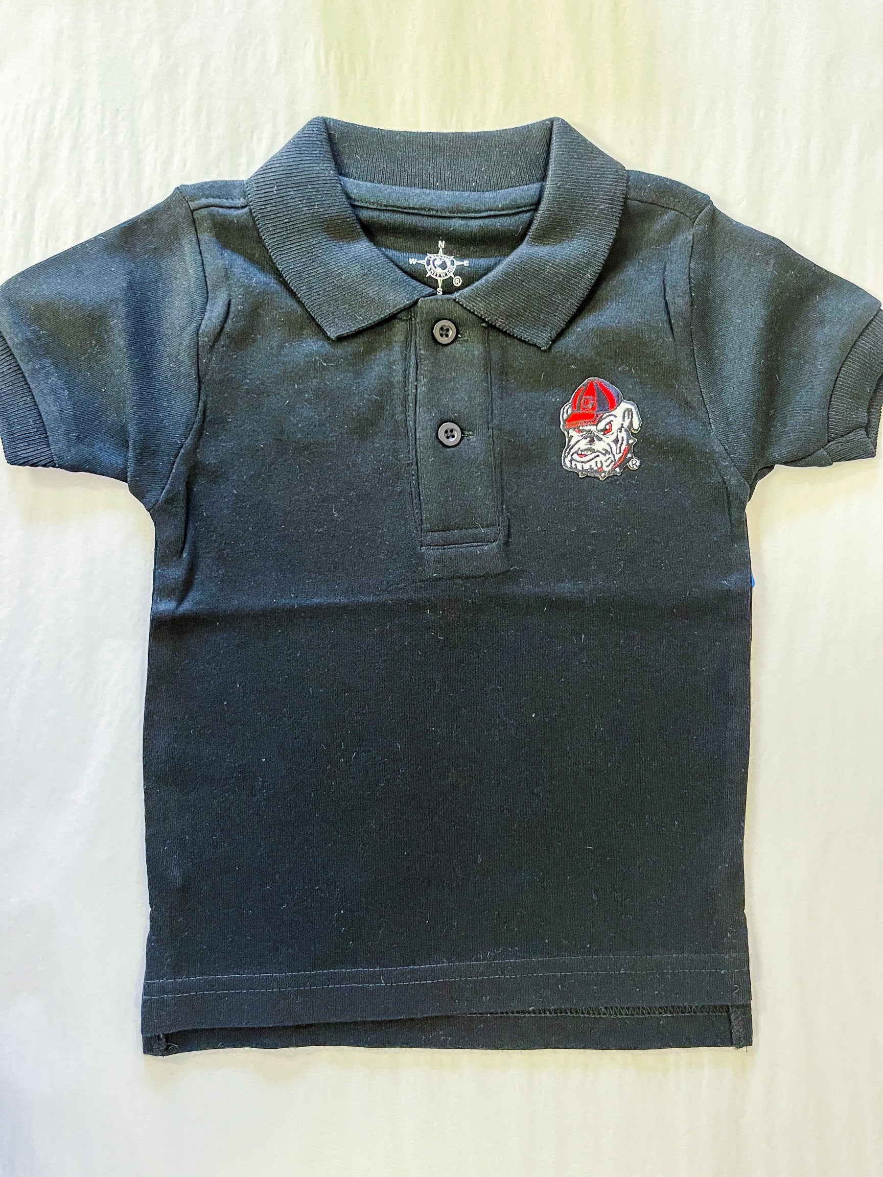 Georgia Polo Shirt w/ Bulldog