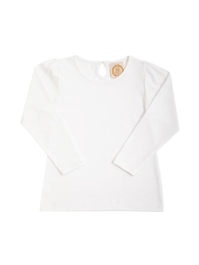 Penny's Play Shirt L/S - Worth Avenue White