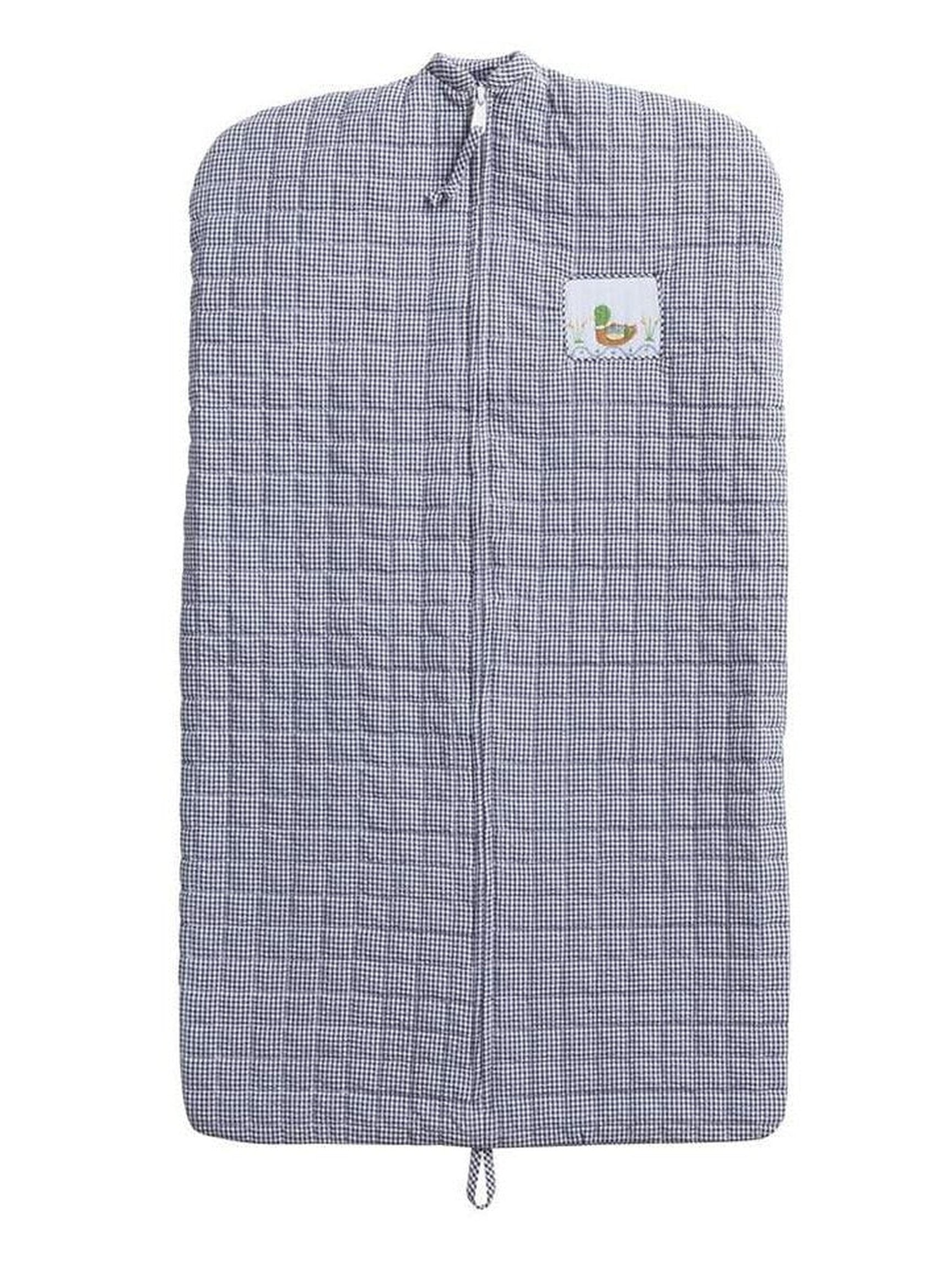 Quilted Luggage - Navy Mallard