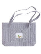 Quilted Luggage - Navy Mallard