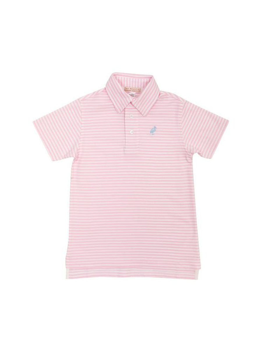 Toddler Boy Prim And Proper Polo-Sea Island Seafoam main image 0