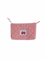 Quilted Luggage - Red Firetruck