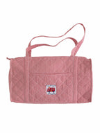 Quilted Luggage - Red Firetruck