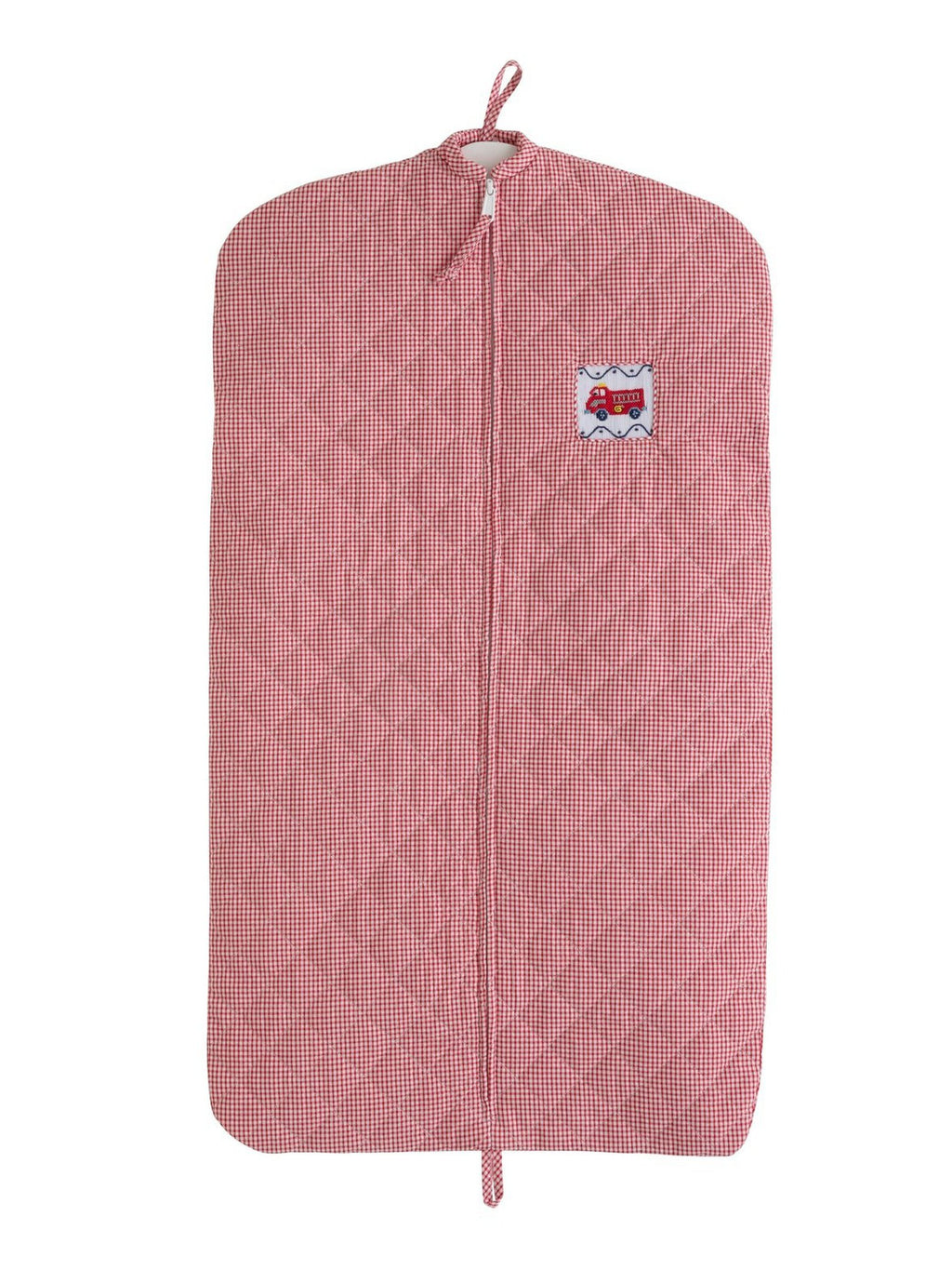 Quilted Luggage - Red Firetruck