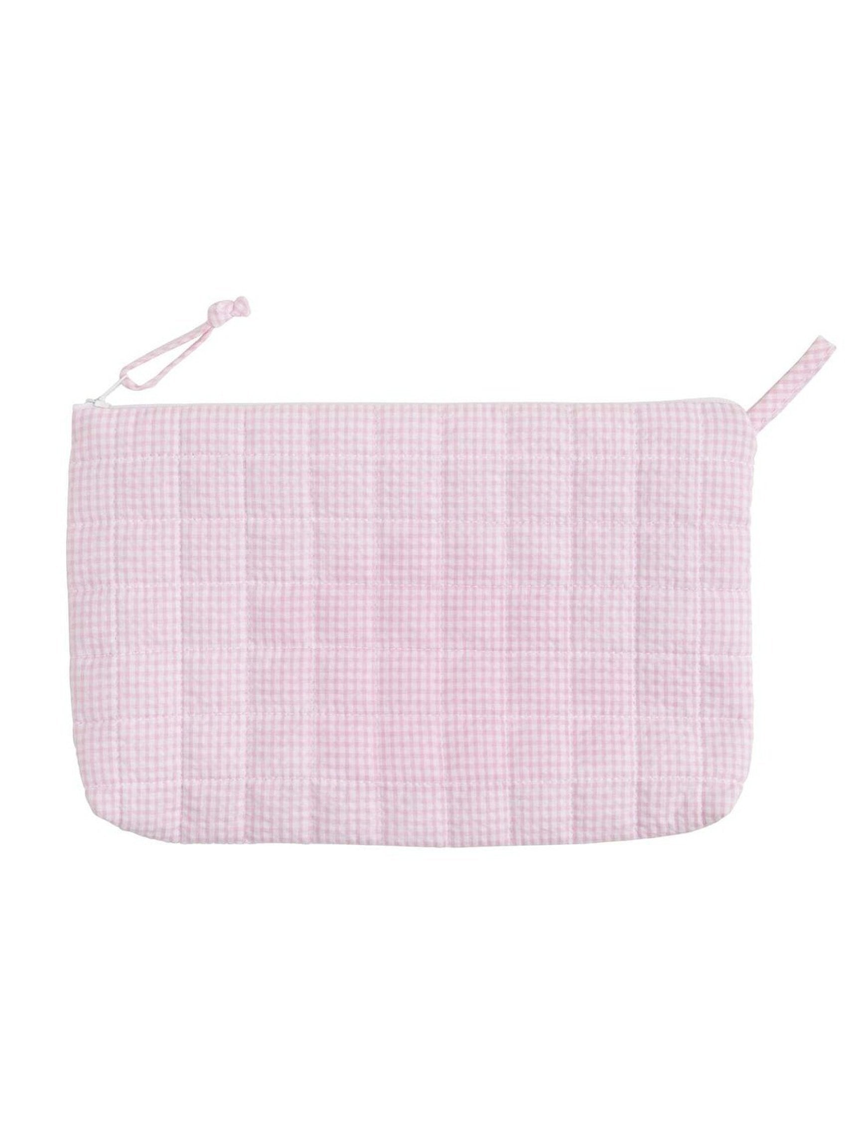 Quilted Luggage - Light Pink Set