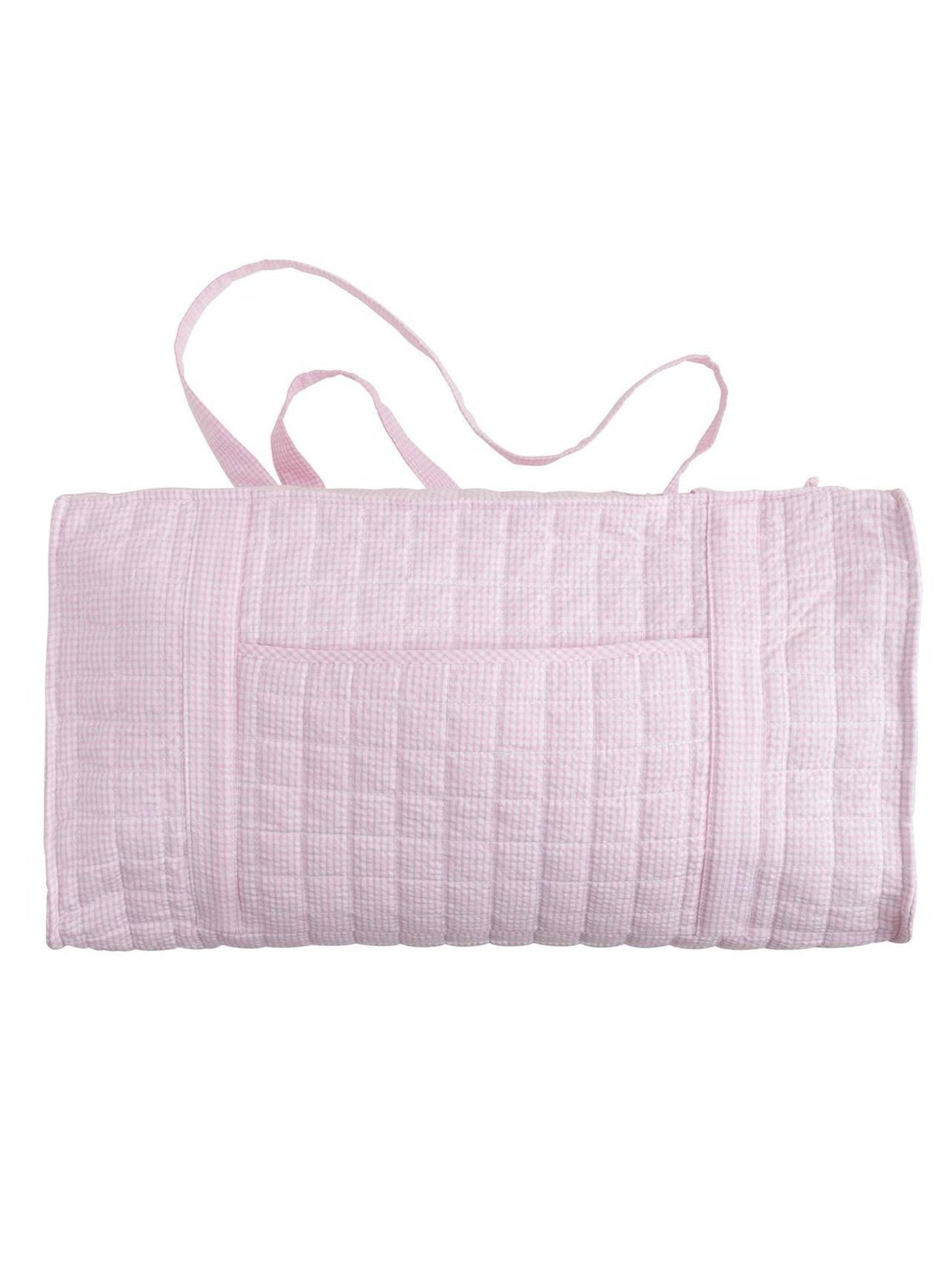 Quilted Luggage - Light Pink Set
