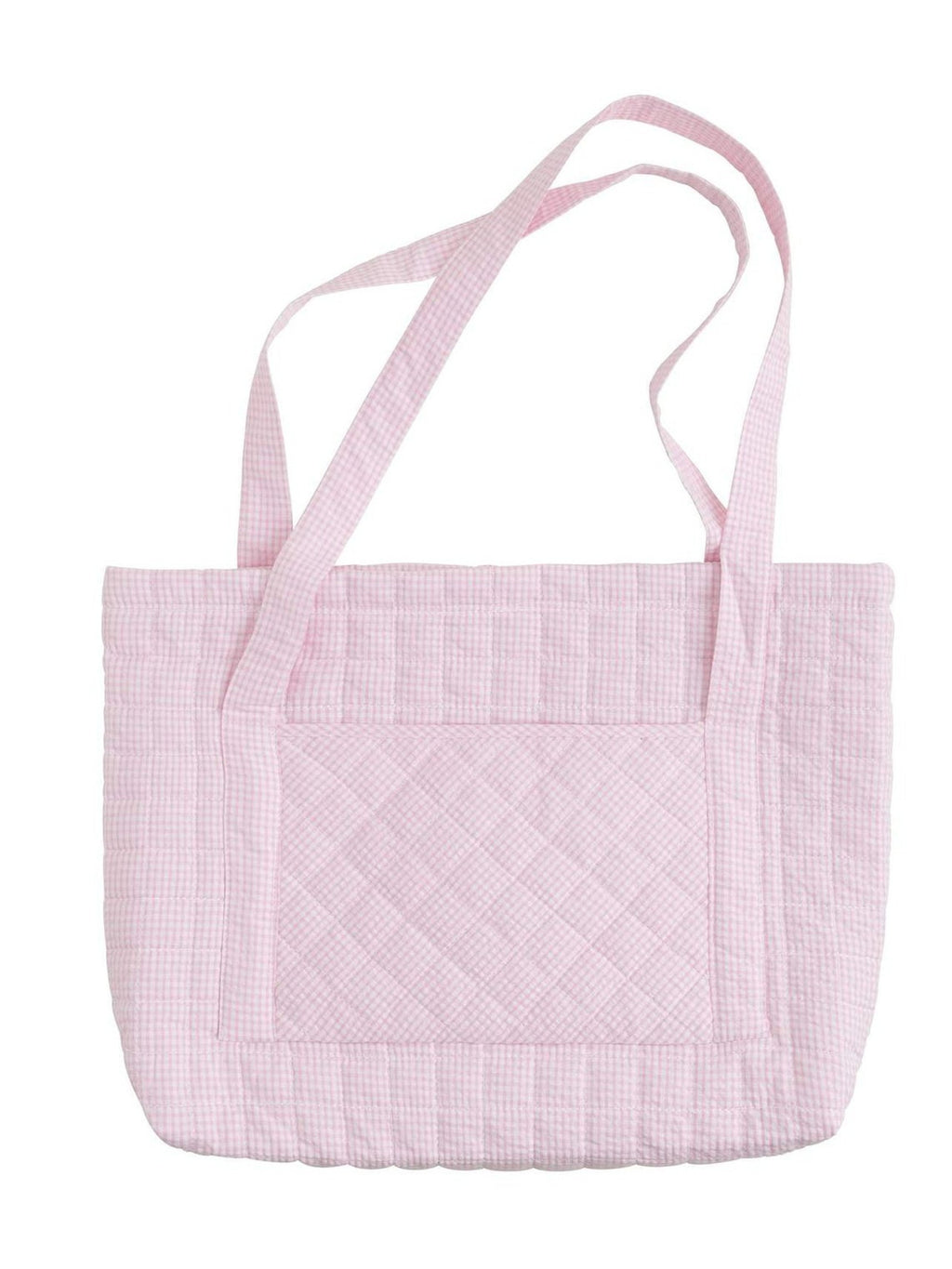 Quilted Luggage - Light Pink Set