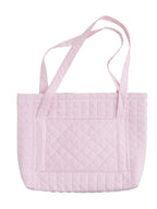 Quilted Luggage - Light Pink Set