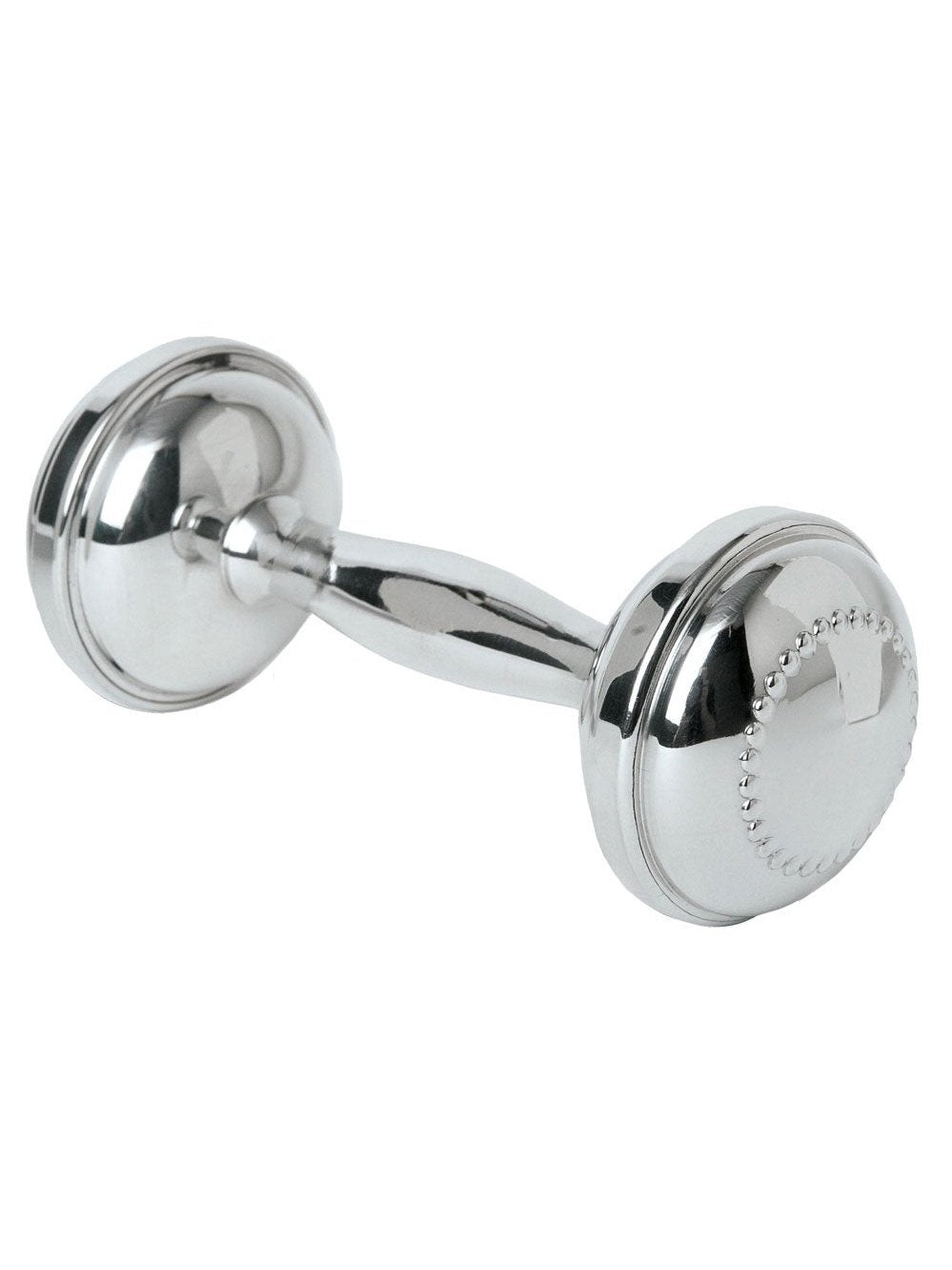 Beaded Dumbbell Rattle