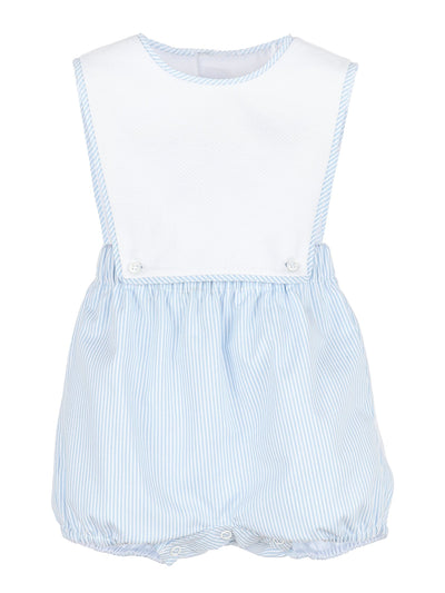 Lakeside Stripes Boy Overall - Blue