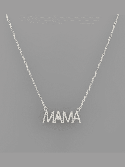 Textured Mama Necklace