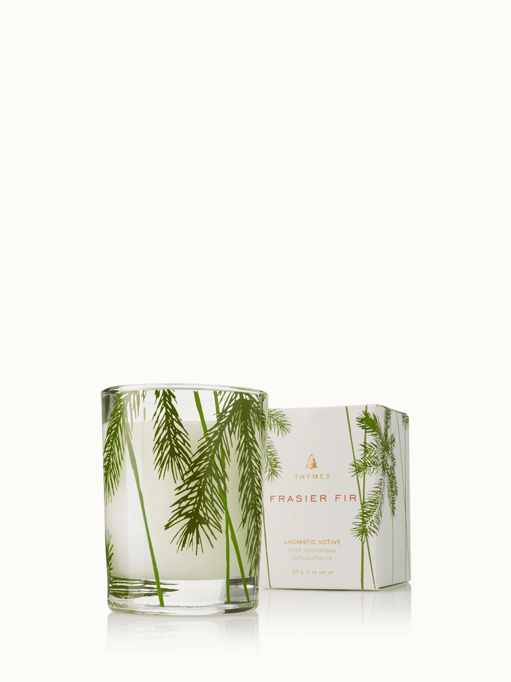 Frasier Fir Votive Pine Needle Candle