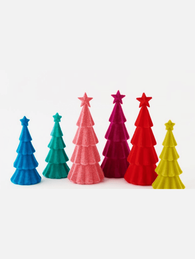 Flocked Christmas Tree - Posh Tots Children's Boutique