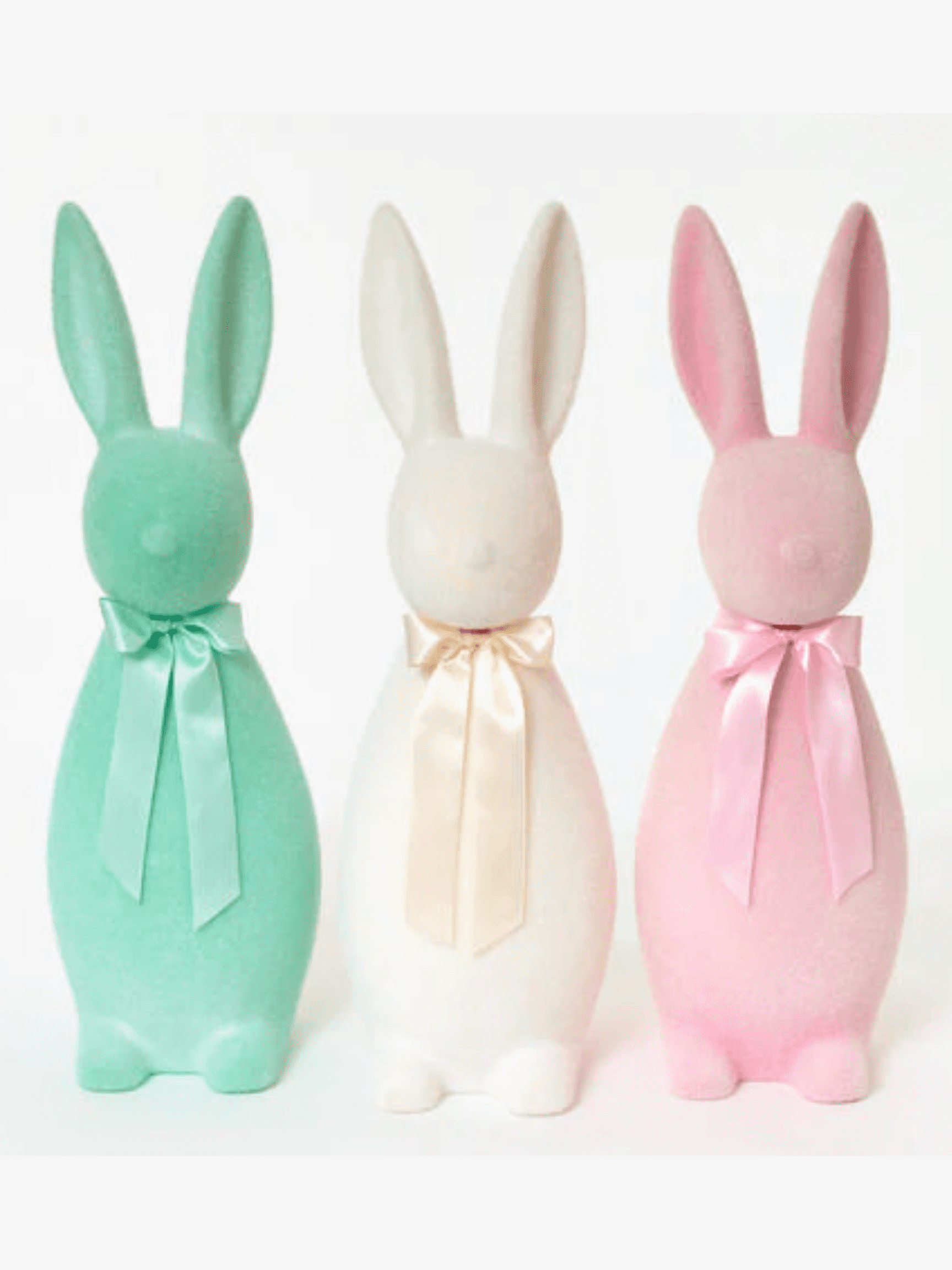 Flocked Bunnies | Large