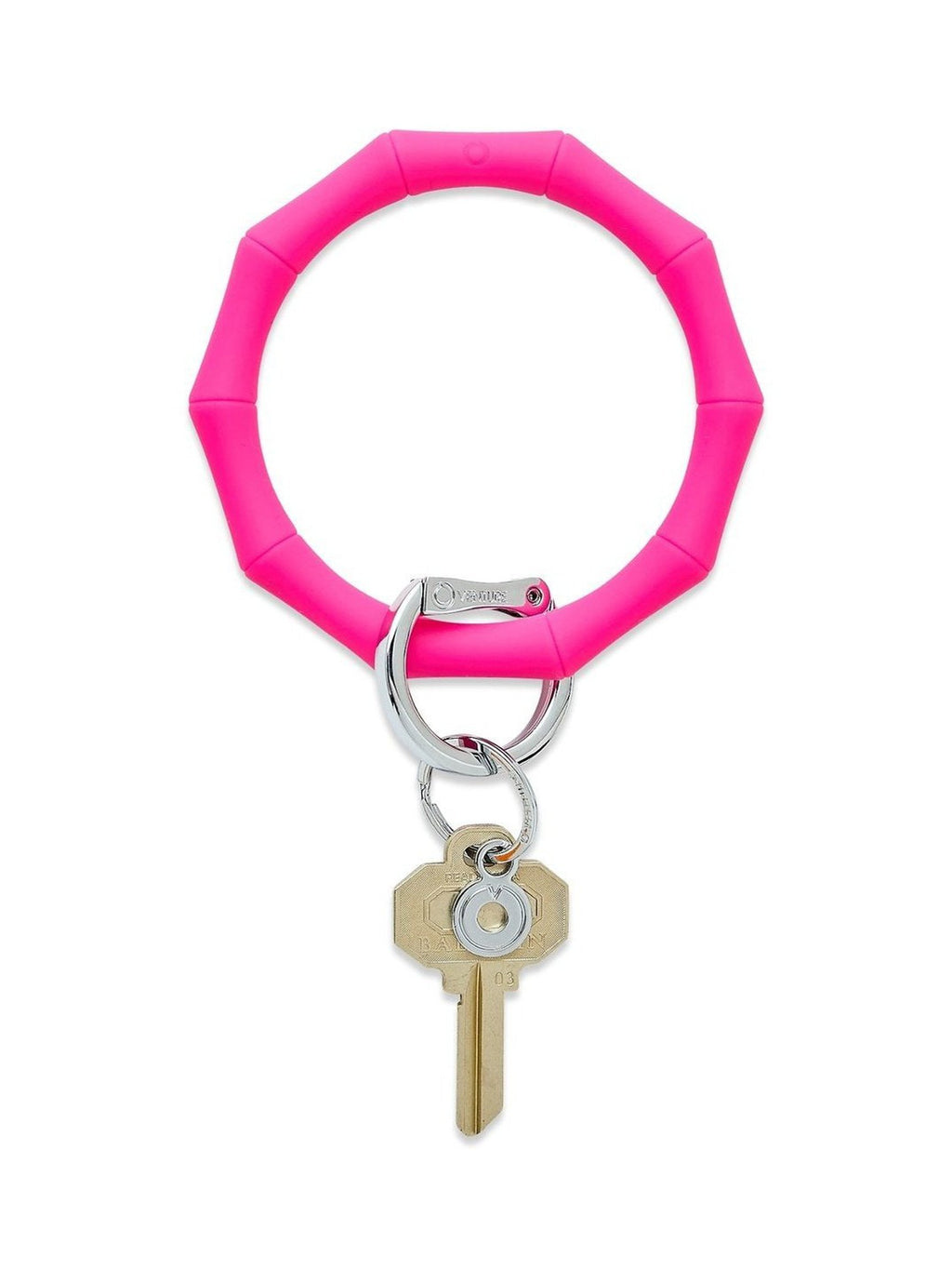 Silicone O Ring Keychain