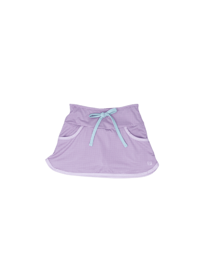 Tiffany Tennis Skort - Lavender/Pink Mini Gingham