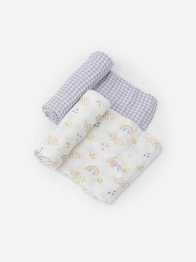 Deluxe Muslin Swaddle Blanket Set