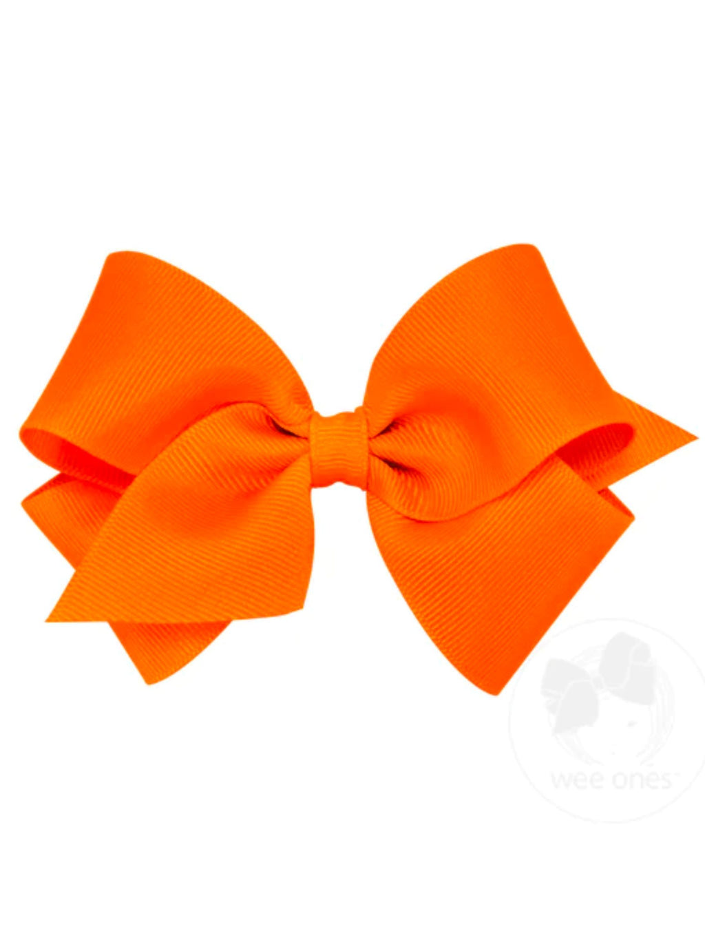 Small Grosgrain Solid Bow - Plain Wrap