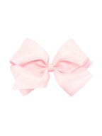 Organza Overlay Grosgrain Hair Bow