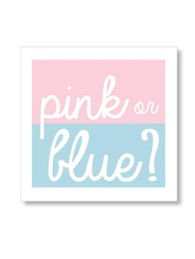 Pink or Blue? Gender Neutral Napkins