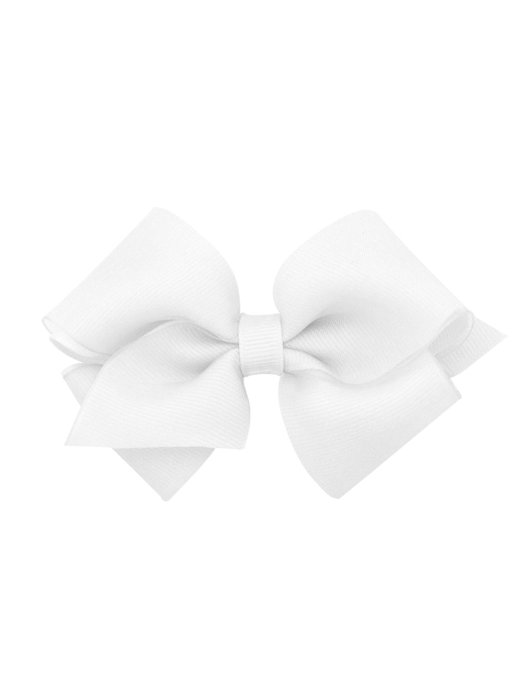 Organza Overlay Grosgrain Hair Bow