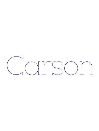 Carson Font