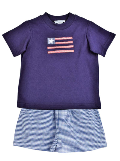 Flag Shorts Set