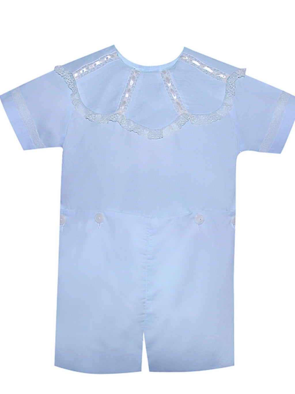 Maxwell Button Suit - Light Blue