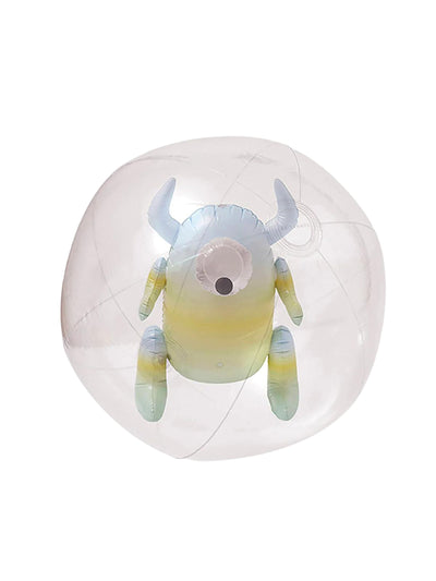 3D Inflatable Monty the Monster Beach Ball