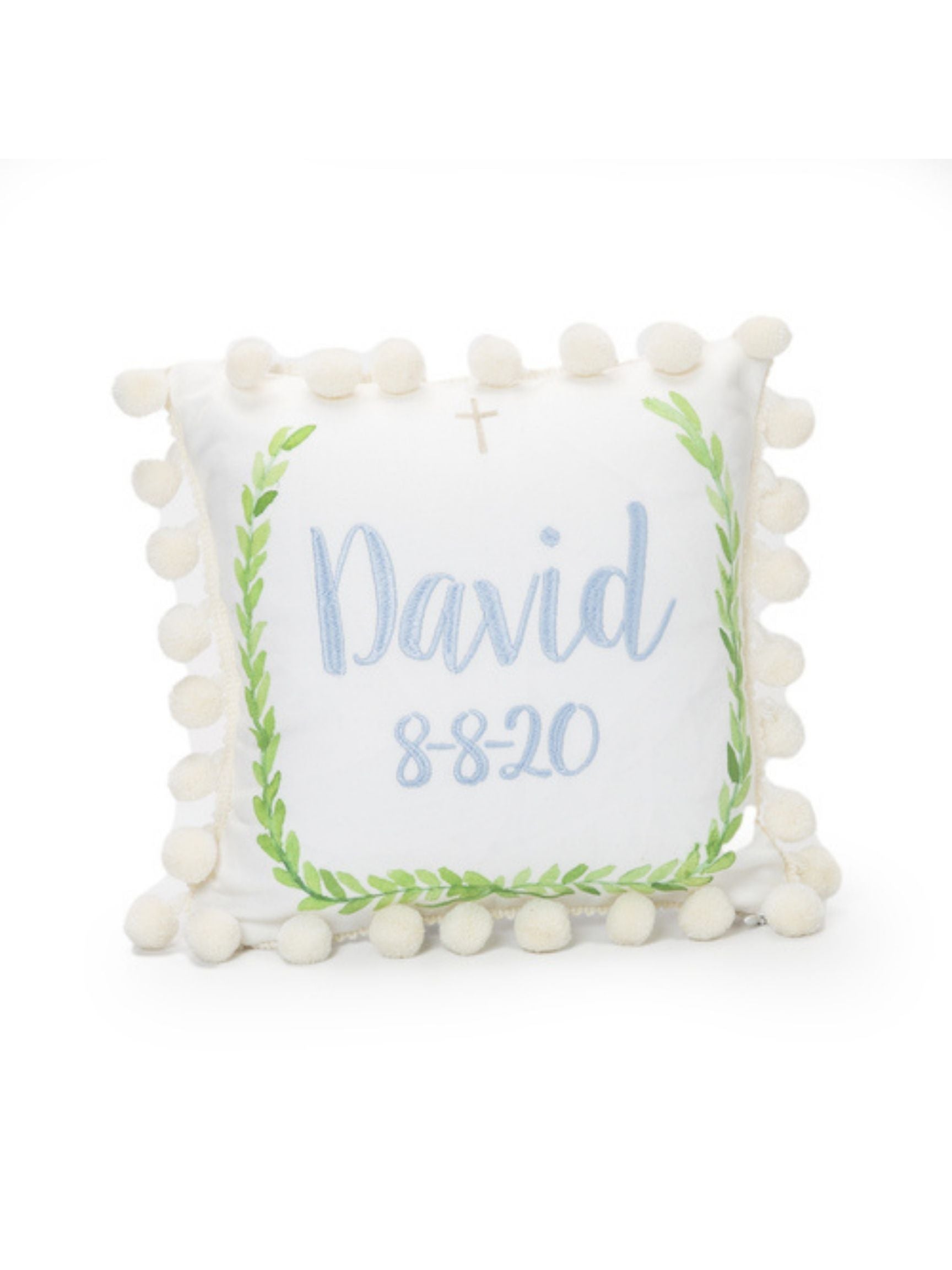 Laurel w/ Cross Pillow