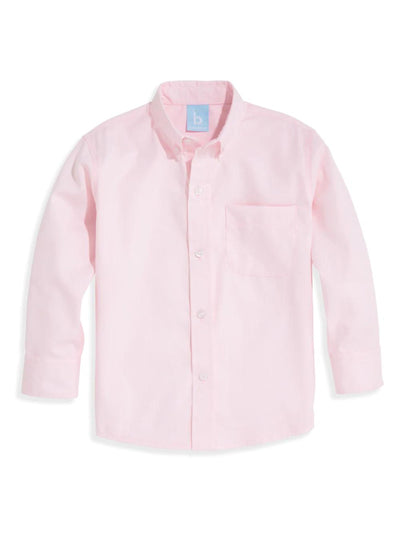 Poplin Buttondown Shirt - Pink