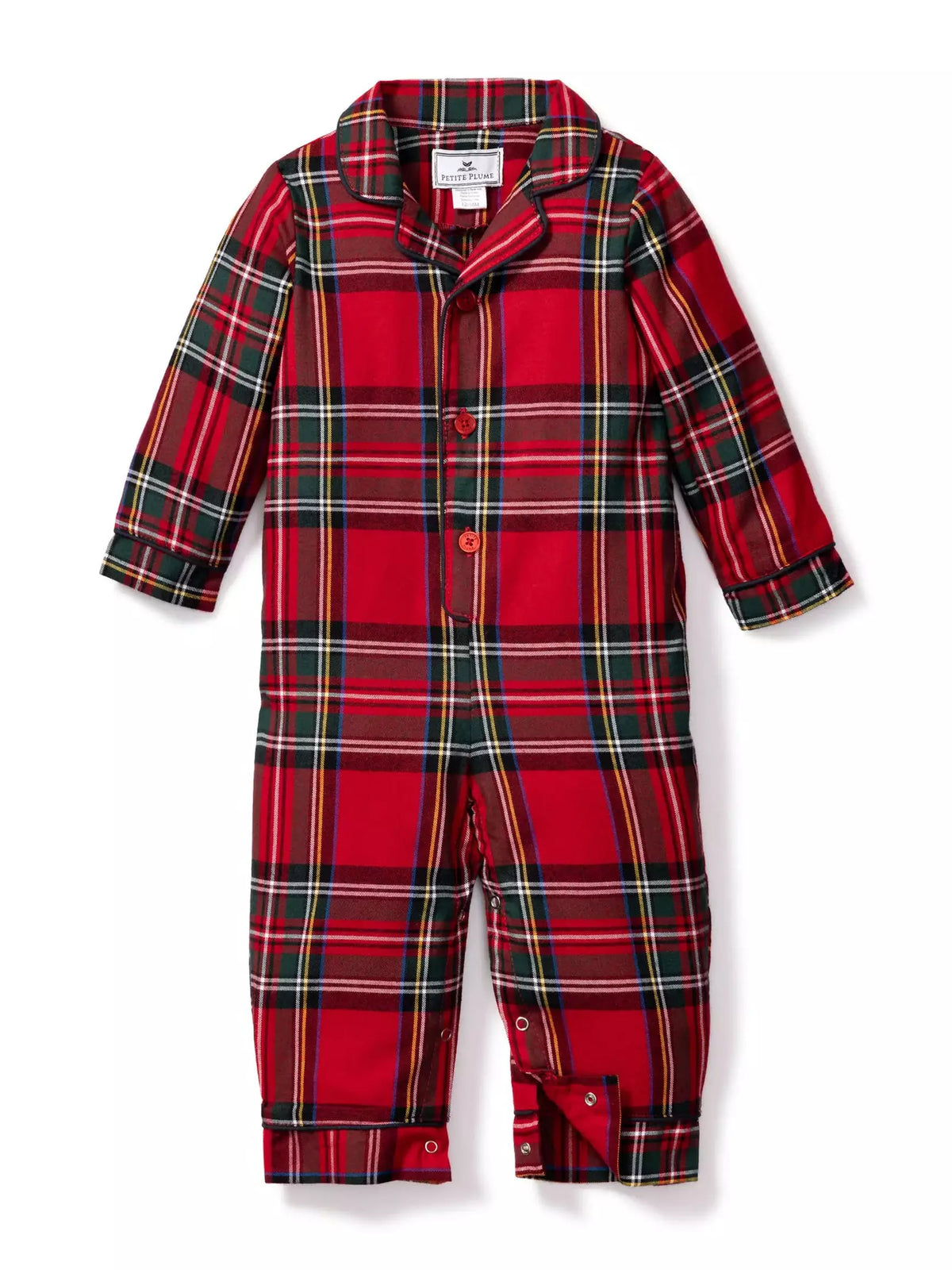 Imperial Tartan Romper - Posh Tots Children's Boutique