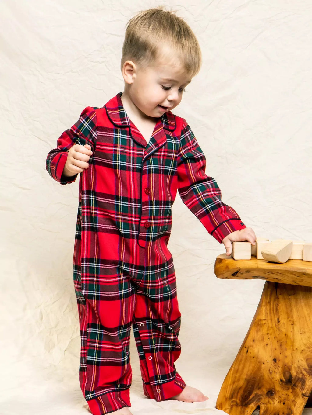 Imperial Tartan Romper - Posh Tots Children's Boutique