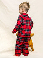 Imperial Tartan Romper - Posh Tots Children's Boutique