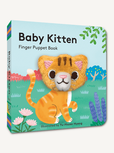 Baby Kitten Finger Puppet Book - Posh Tots Children's Boutique
