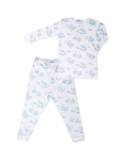 Blue Toile Pajamas