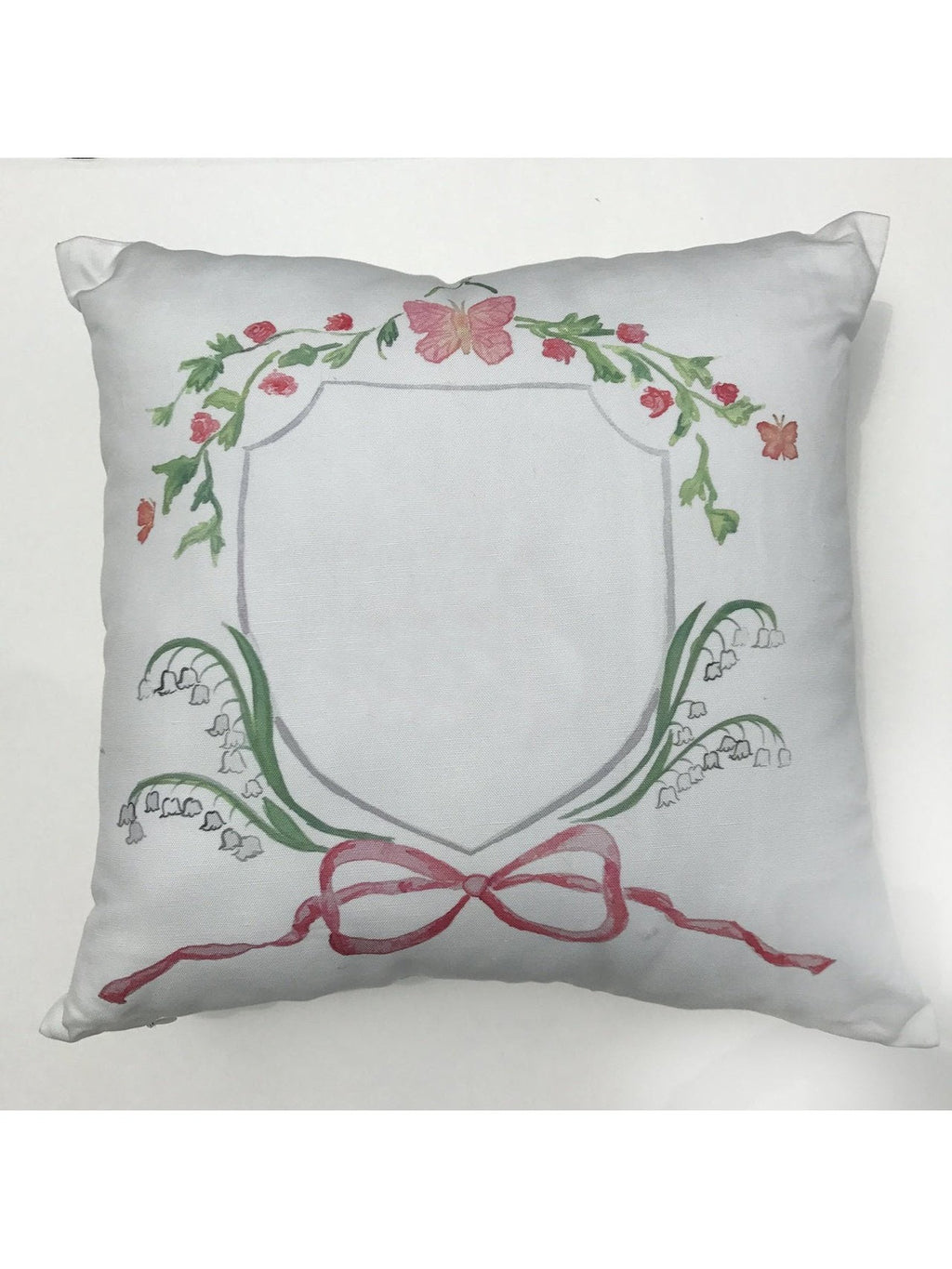 Pink Butterfly Pillow