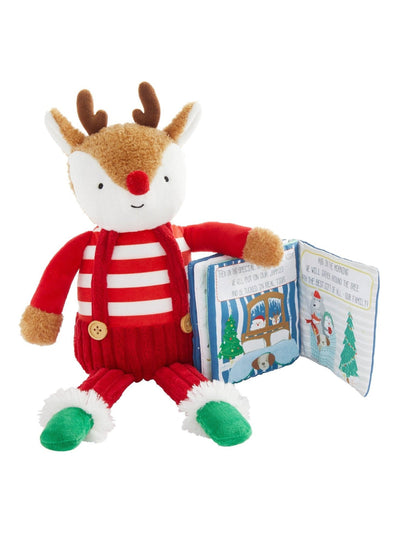 Reindeer Plush with Book