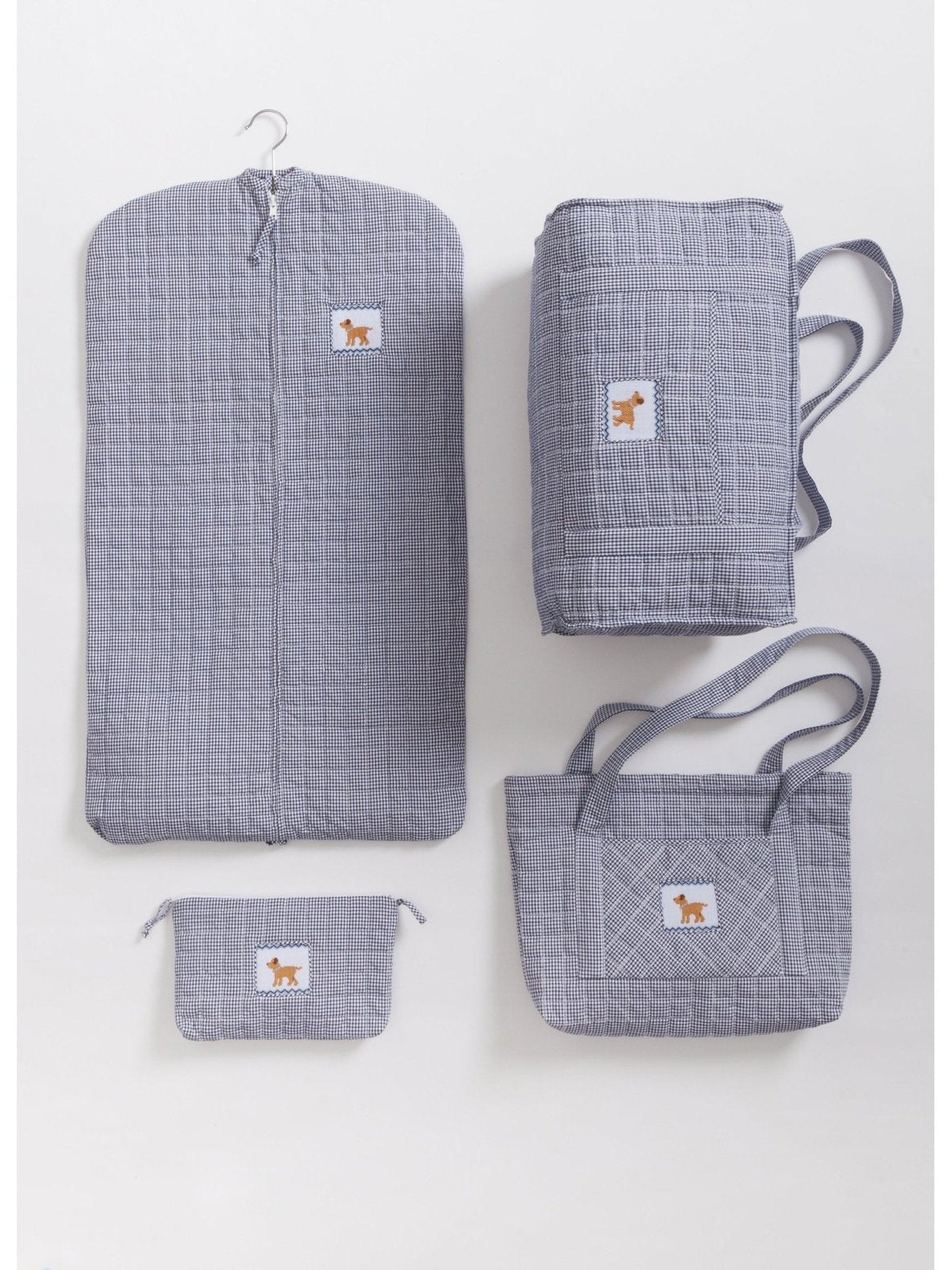 Quilted Luggage - Dog