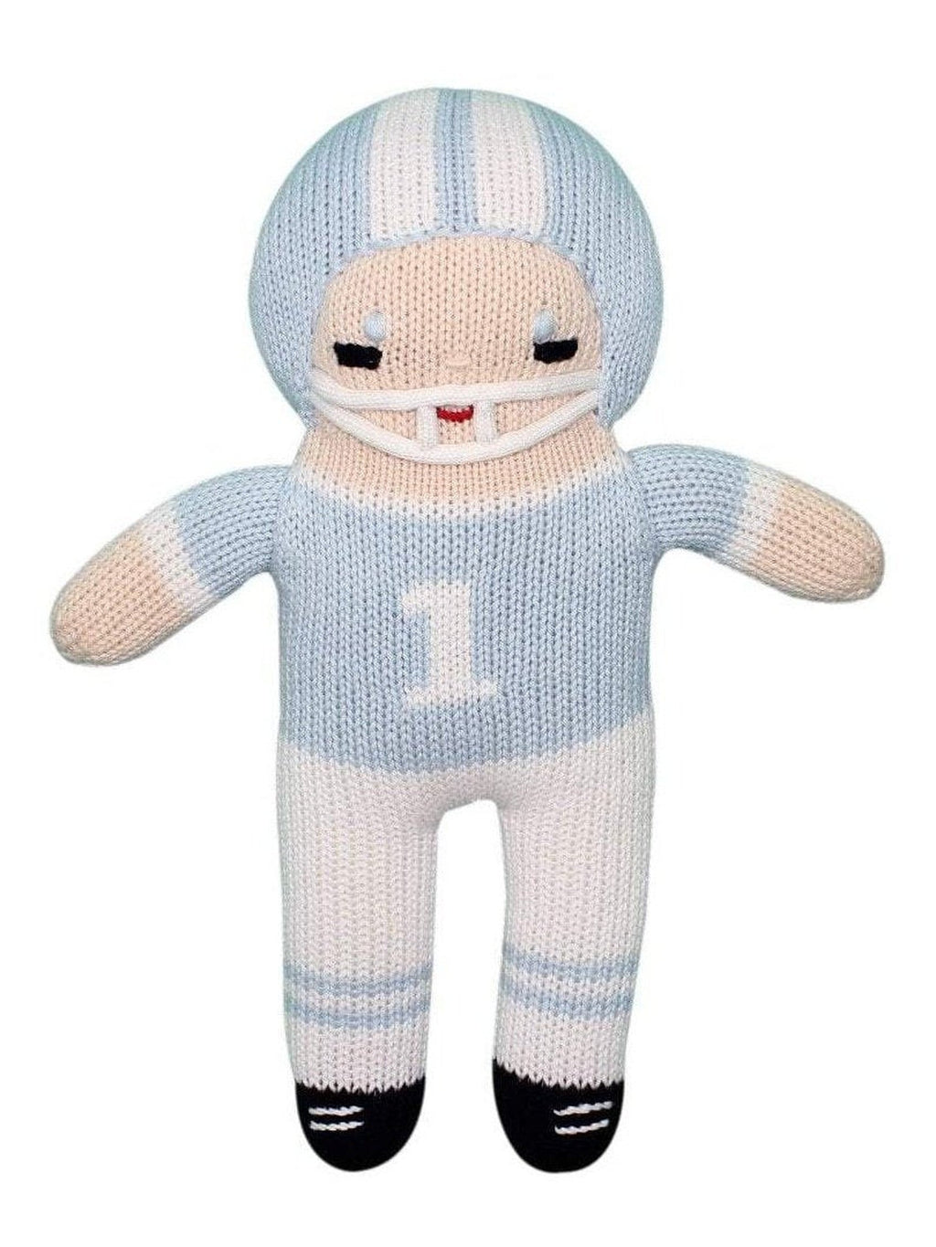 Football Player Knit Doll 12"