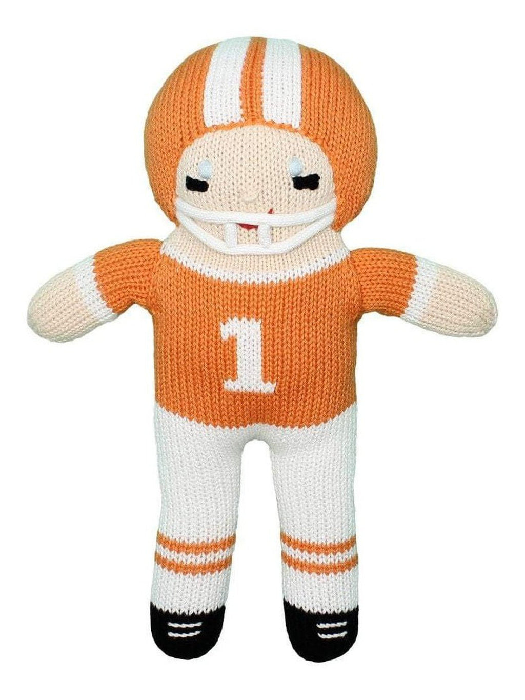 Football Player Knit Doll 12"