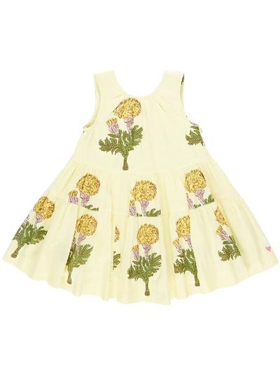 Eloise Dress - Yellow Marigold