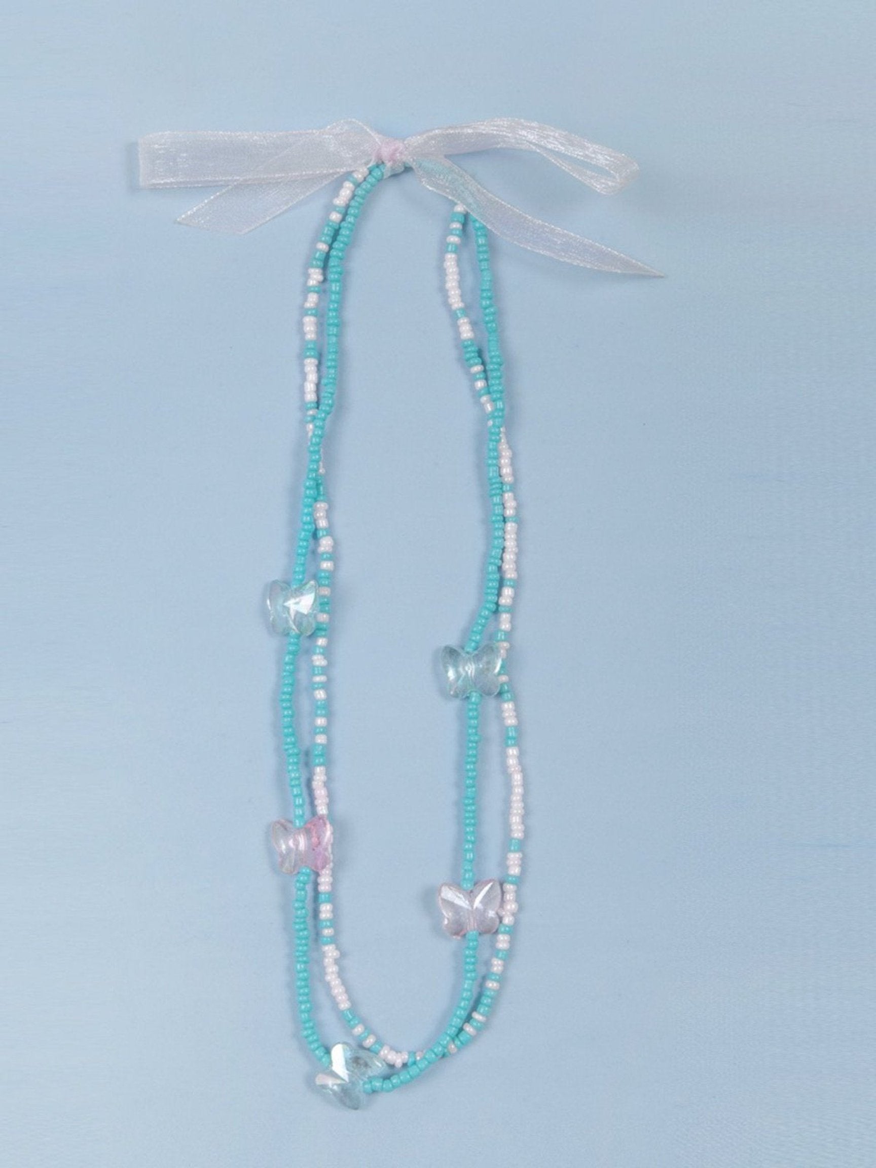Pretty Shy Butterfly Necklace