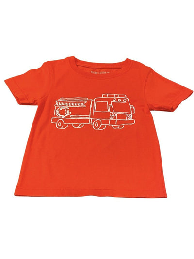 T-Shirt - Short Sleeve Red Firetruck