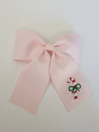 Candy Cane Bow