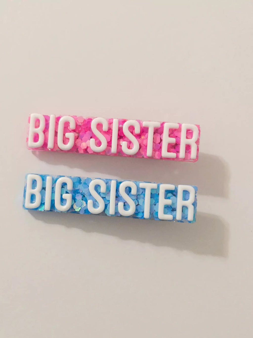 Big Sister Resin Hair Clip